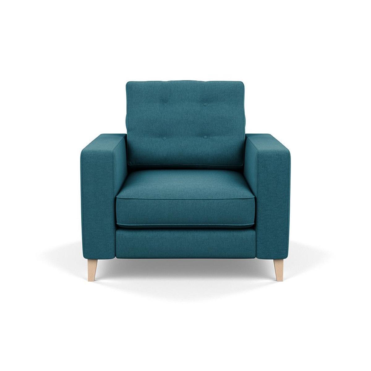 Heal's Richmond 4 Seater Sofa Capelo Linen Mineral Black Feet - Heal's UK Furniture – image 55