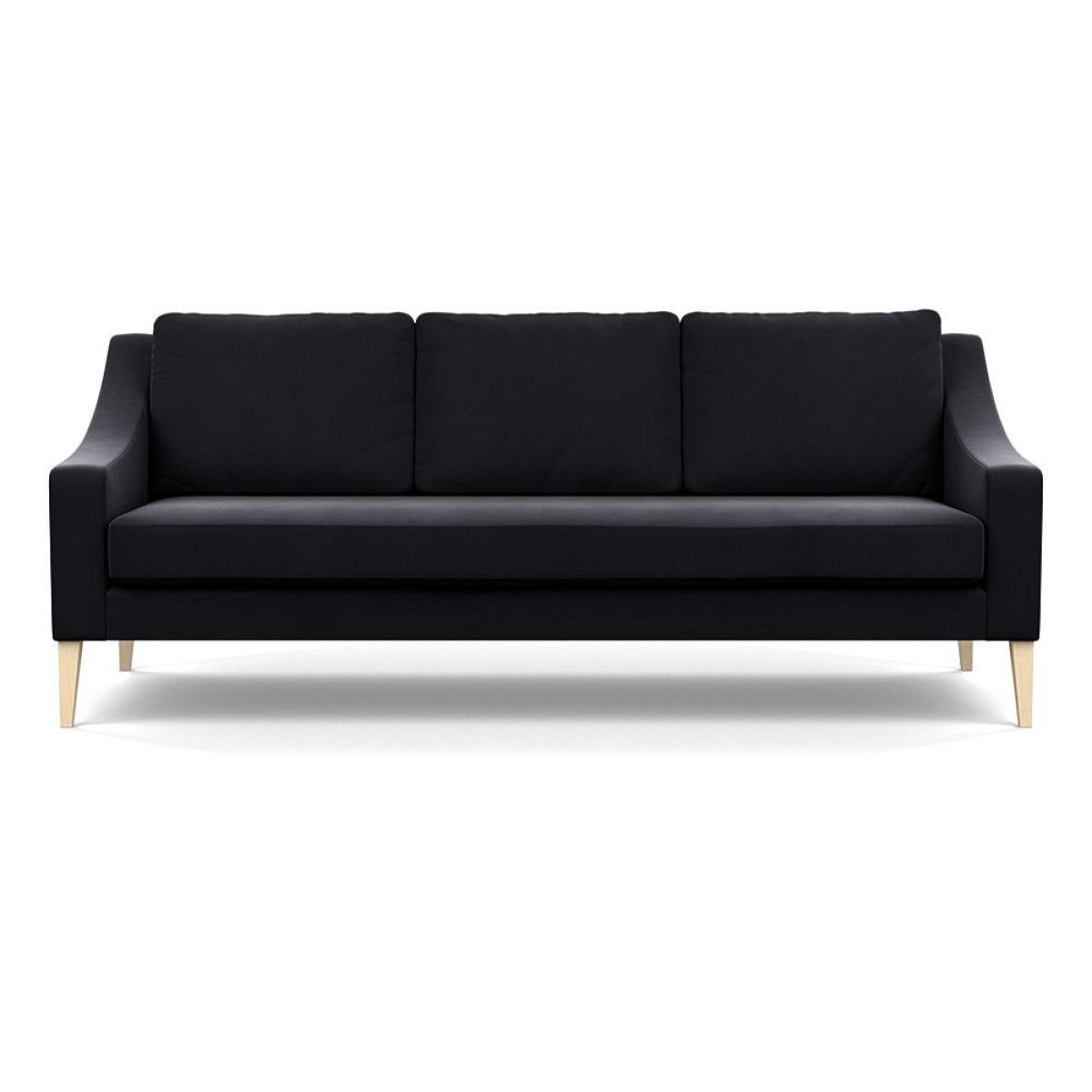 Heal's Richmond 4 Seater Sofa Capelo Linen Mineral Black Feet - Heal's UK Furniture – image 57