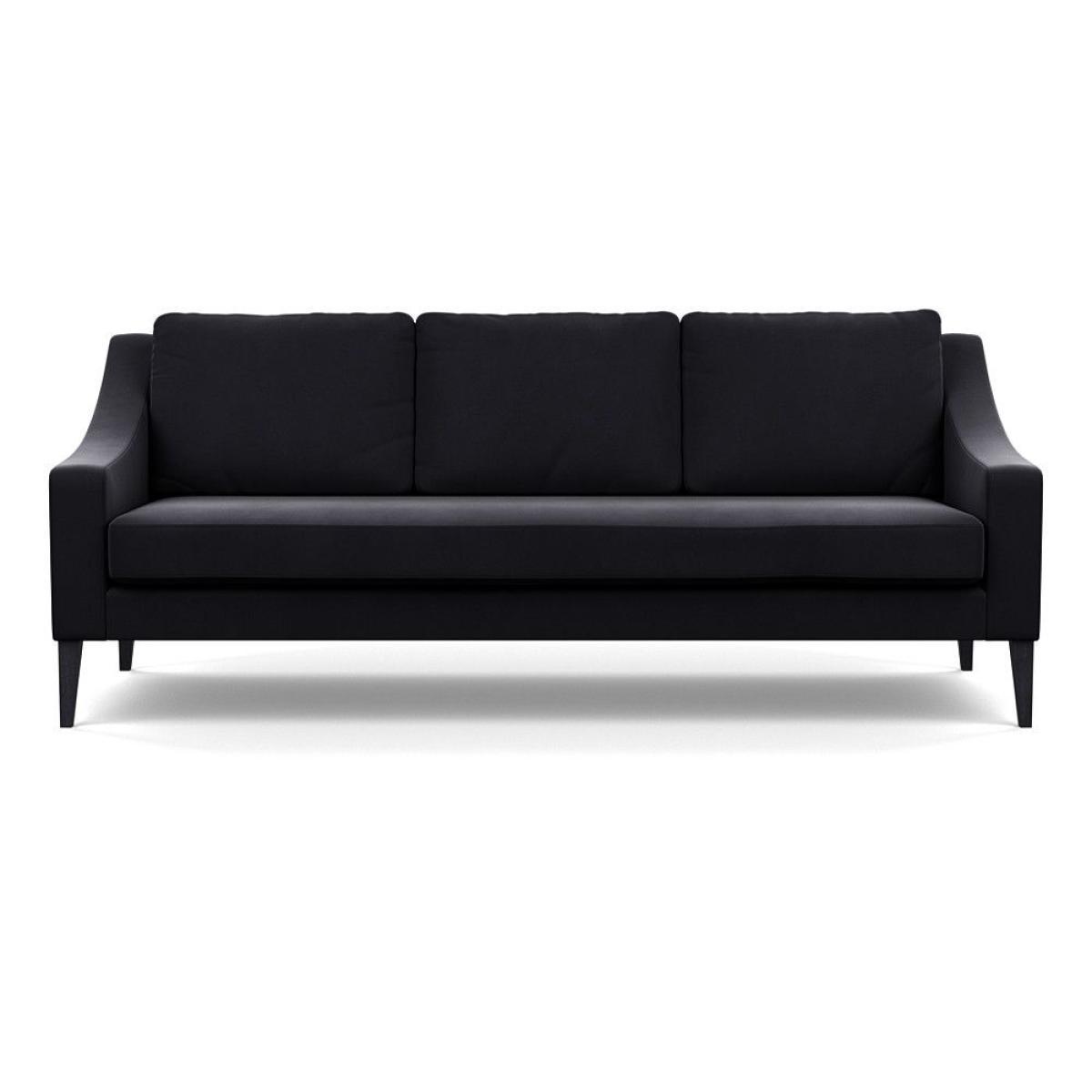 Heal's Richmond 4 Seater Sofa Capelo Linen Mineral Black Feet - Heal's UK Furniture – image 60