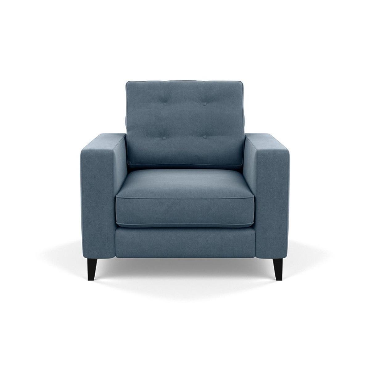 Heal's Richmond 4 Seater Sofa Capelo Linen Mineral Black Feet - Heal's UK Furniture – image 66