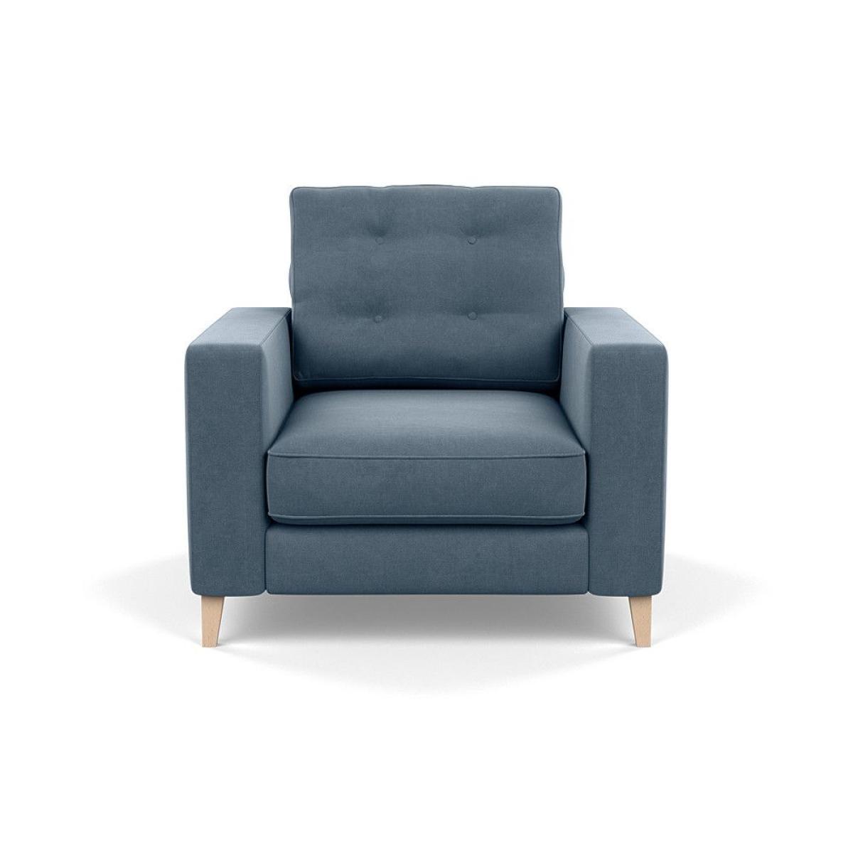 Heal's Richmond 4 Seater Sofa Capelo Linen Mineral Black Feet - Heal's UK Furniture – image 74