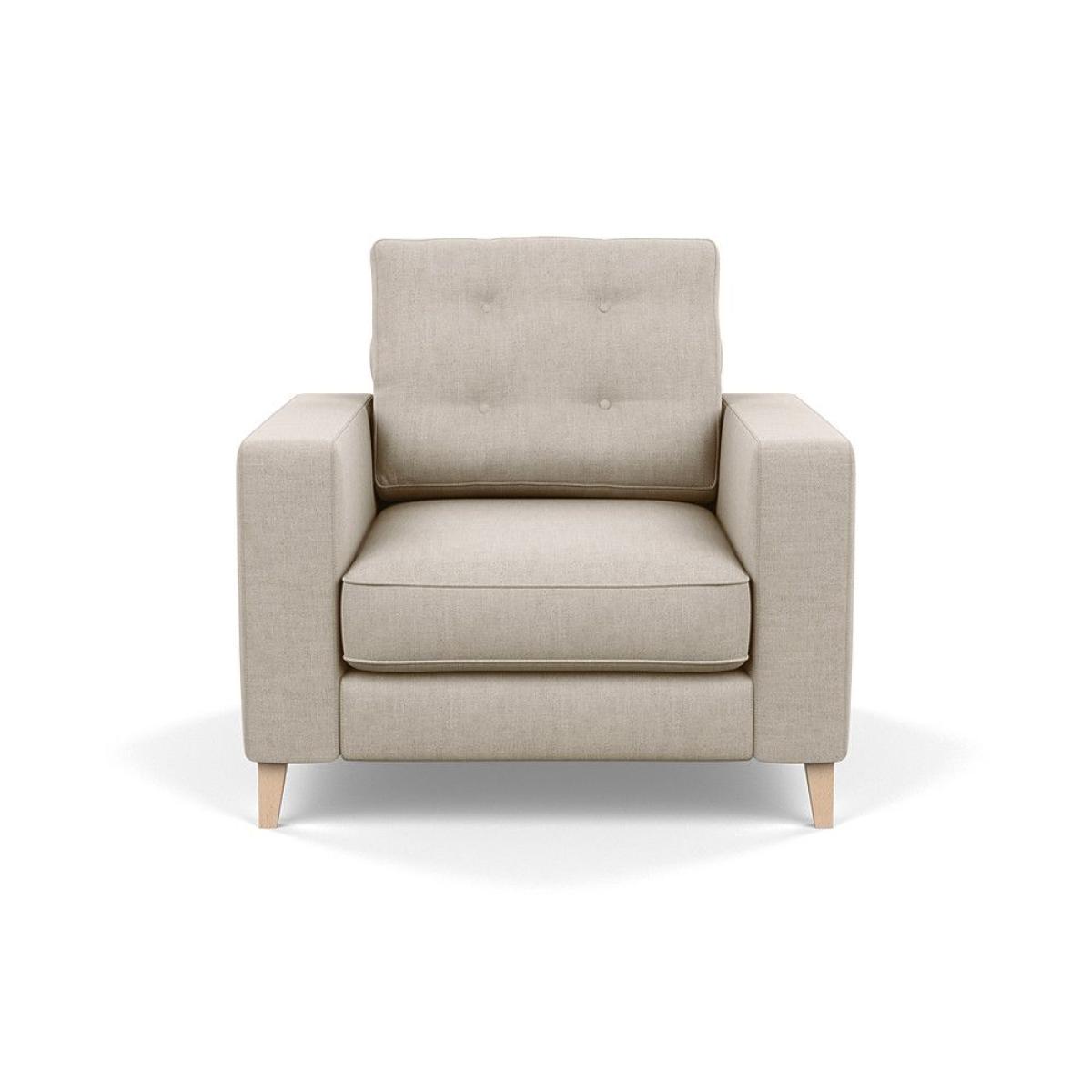 Heal's Richmond 4 Seater Sofa Capelo Linen Mineral Black Feet - Heal's UK Furniture – image 76