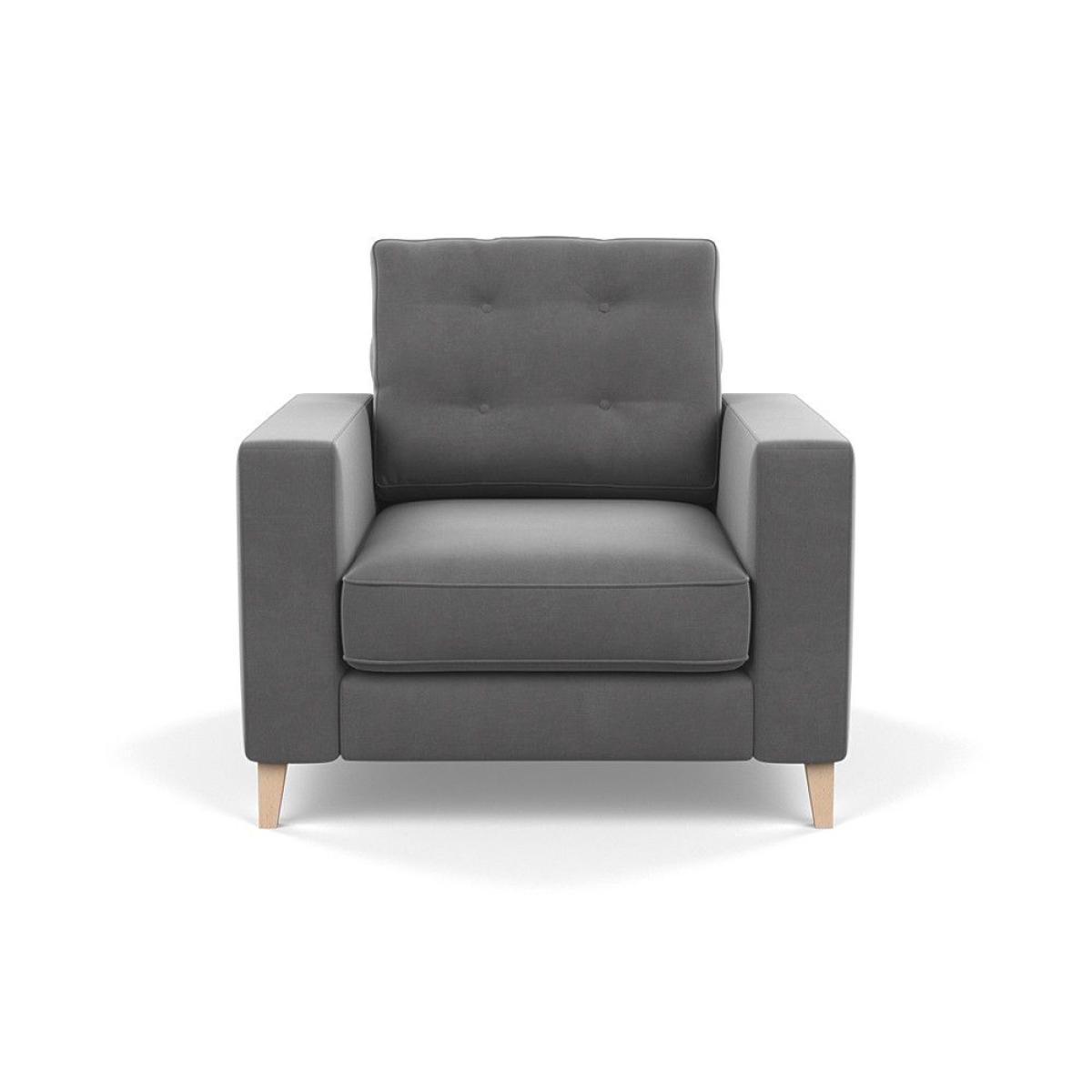 Heal's Richmond 4 Seater Sofa Capelo Linen Mineral Black Feet - Heal's UK Furniture – image 9