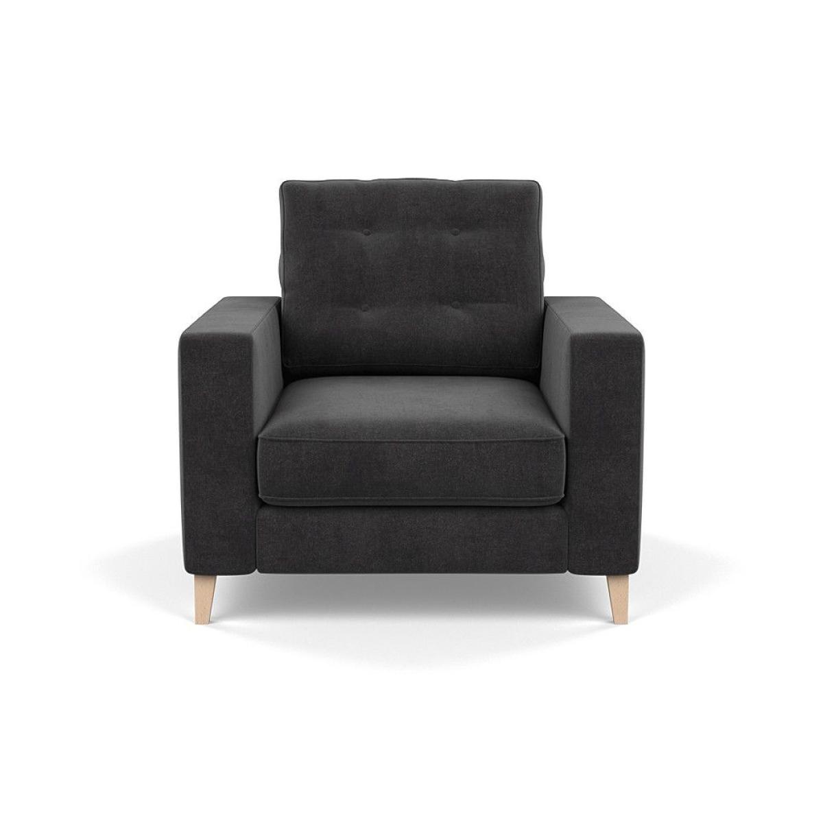 Heal's Richmond 4 Seater Sofa Capelo Linen Mineral Black Feet - Heal's UK Furniture – image 90