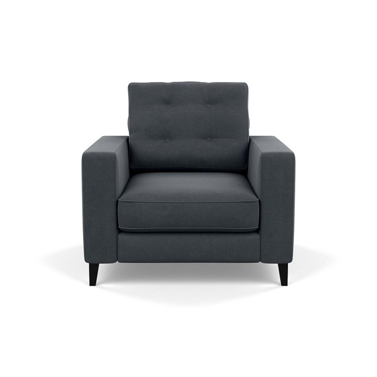 Heal's Richmond 4 Seater Sofa Capelo Linen Mineral Black Feet - Heal's UK Furniture – image 10