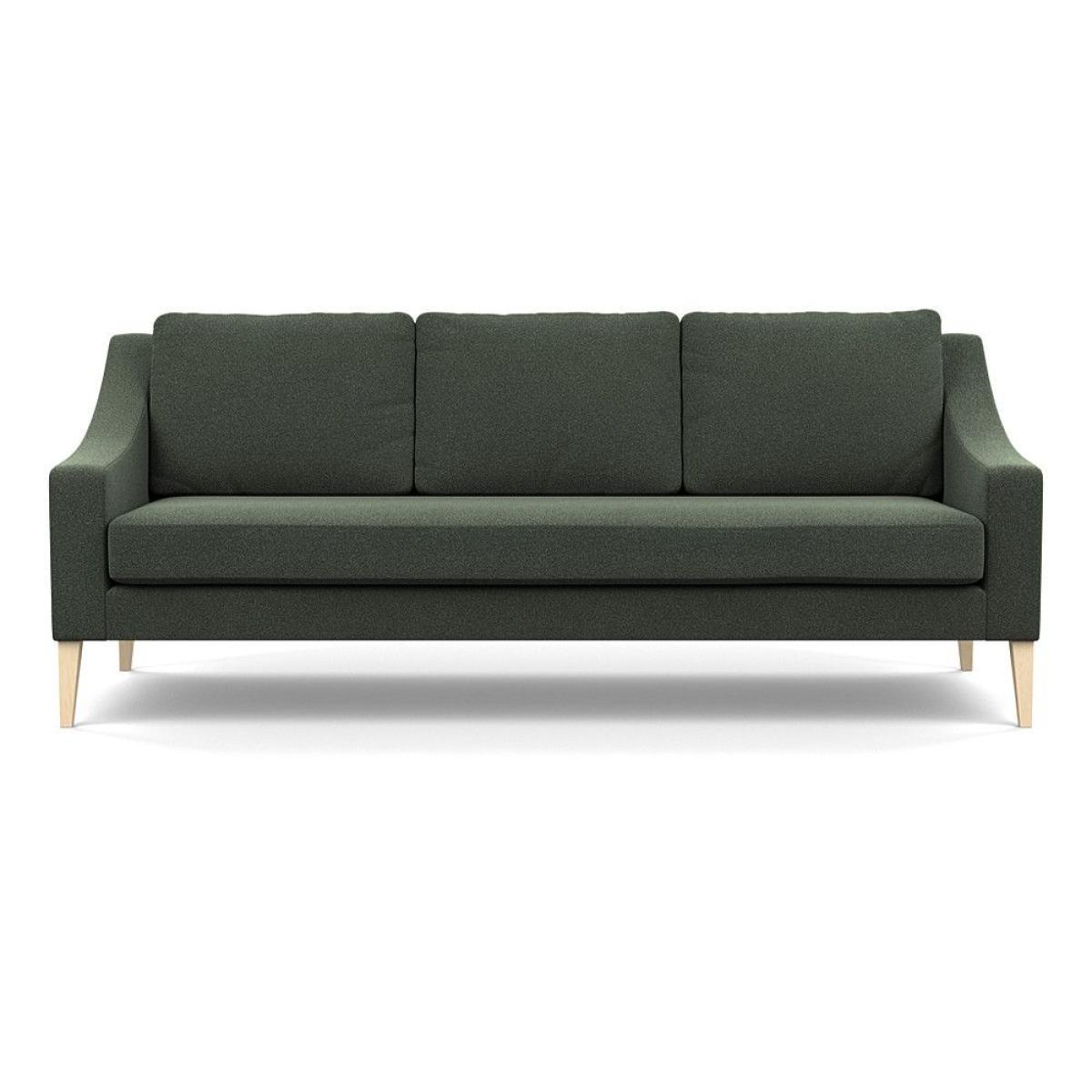 Heal's Richmond 4 Seater Sofa Capelo Linen Mineral Black Feet - Heal's UK Furniture – image 100