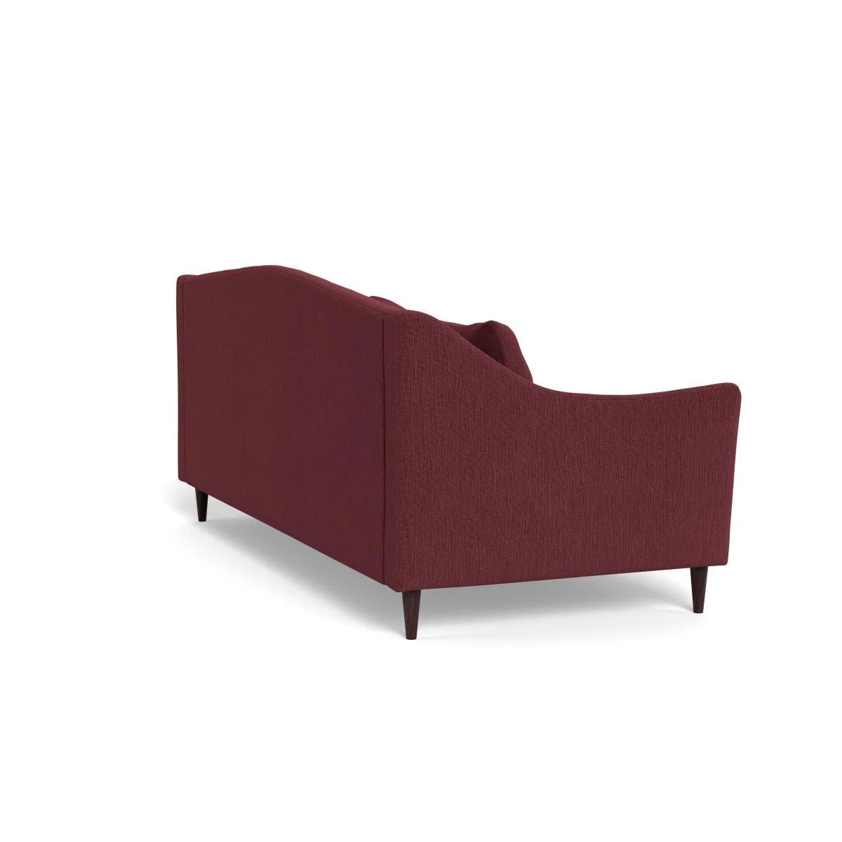 Heal's Somerset 4 Seater Sofa Smart Linen Mix Maroon Dark Stain - Heal's UK Furniture – image 4