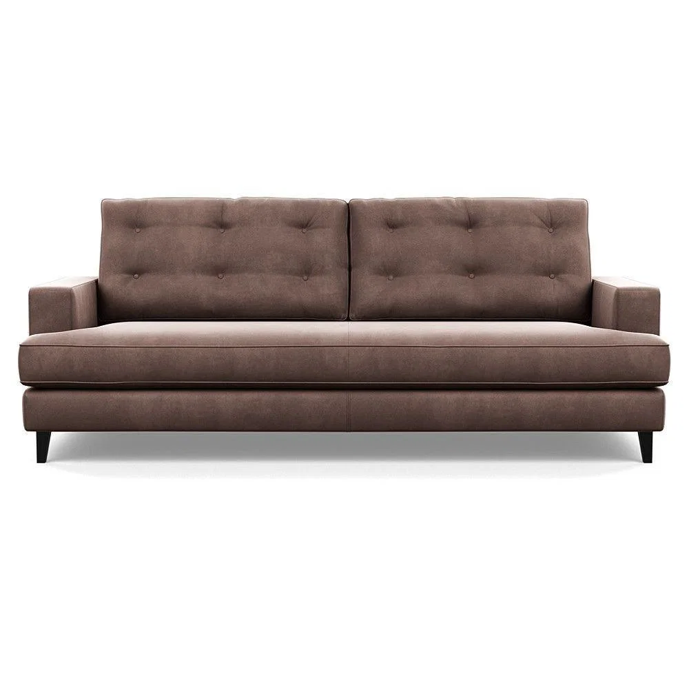 Heal's Richmond 4 Seater Sofa Melton Wool New Navy Black Feet - Heal's UK Furniture – image 106