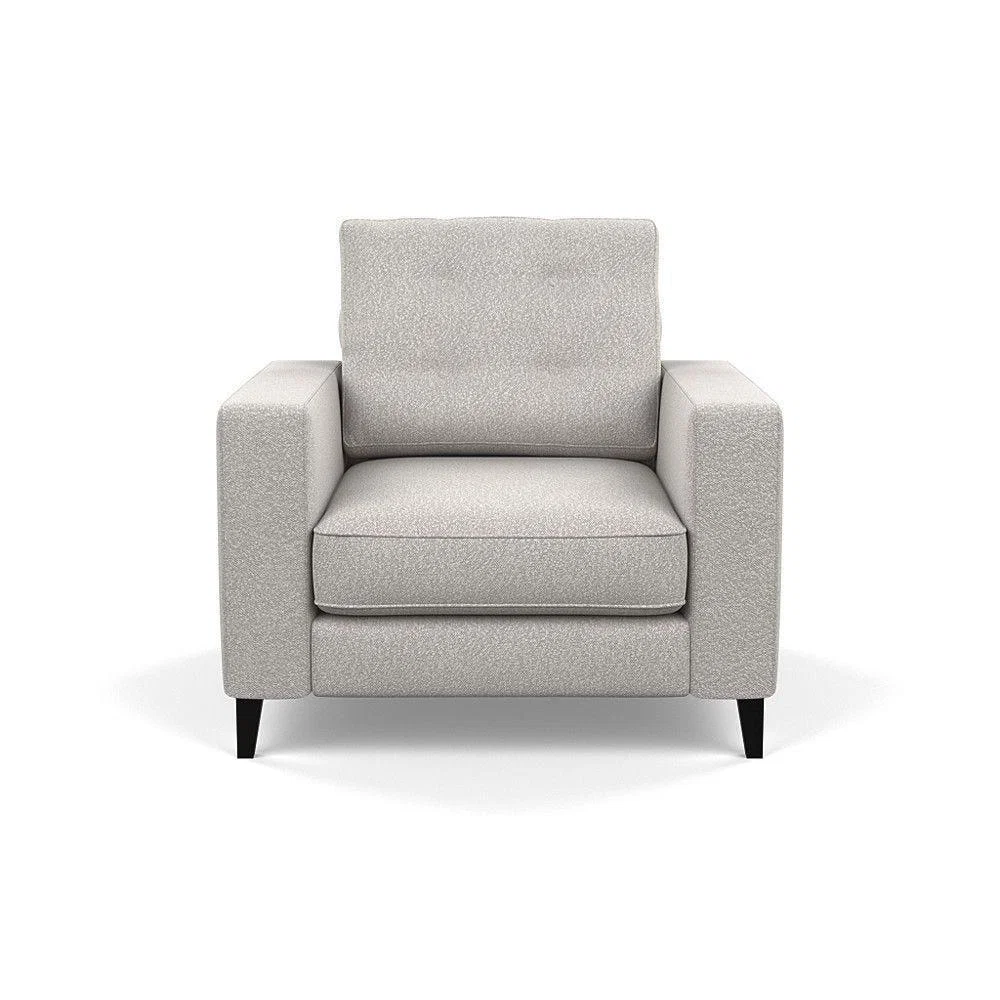 Heal's Richmond 4 Seater Sofa Melton Wool New Navy Black Feet - Heal's UK Furniture – image 12