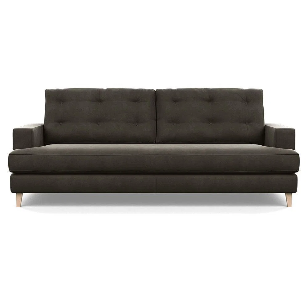Heal's Richmond 4 Seater Sofa Melton Wool New Navy Black Feet - Heal's UK Furniture – image 115