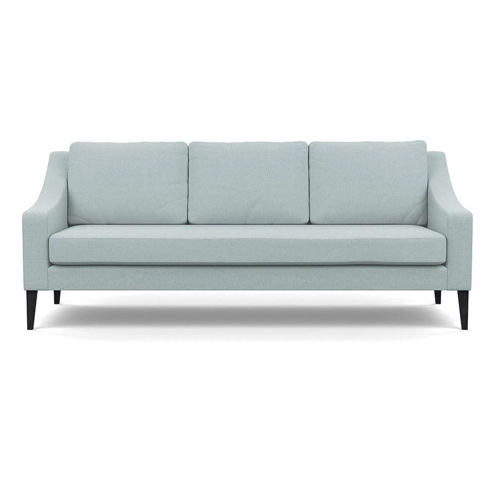 Heal's Richmond 4 Seater Sofa Melton Wool New Navy Black Feet - Heal's UK Furniture – image 119