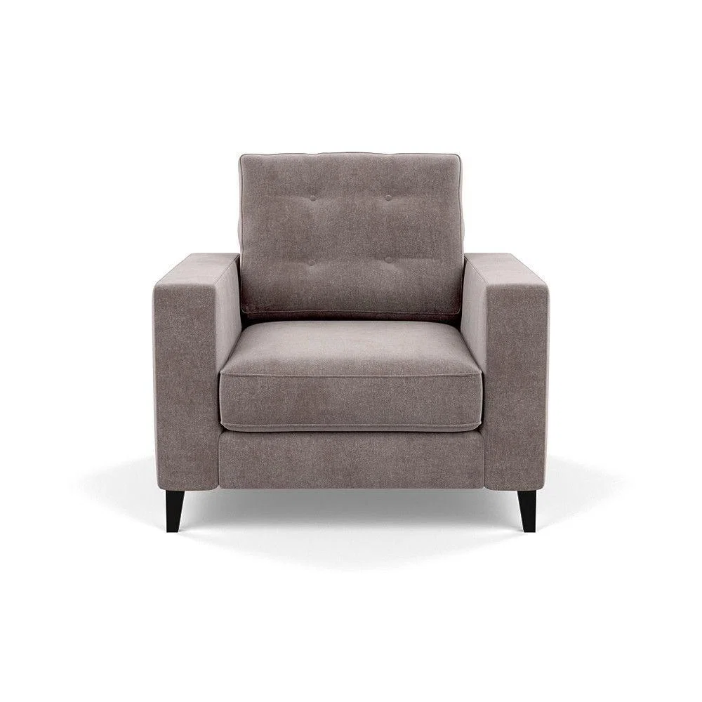 Heal's Richmond 4 Seater Sofa Melton Wool New Navy Black Feet - Heal's UK Furniture – image 120
