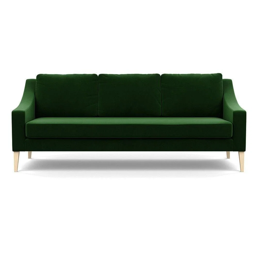 Heal's Richmond 4 Seater Sofa Melton Wool New Navy Black Feet - Heal's UK Furniture – image 123