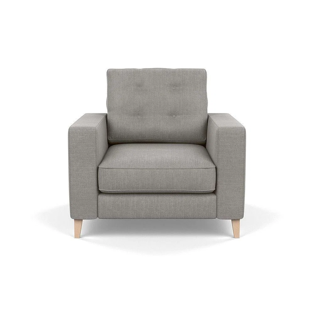 Heal's Richmond 4 Seater Sofa Melton Wool New Navy Black Feet - Heal's UK Furniture – image 135