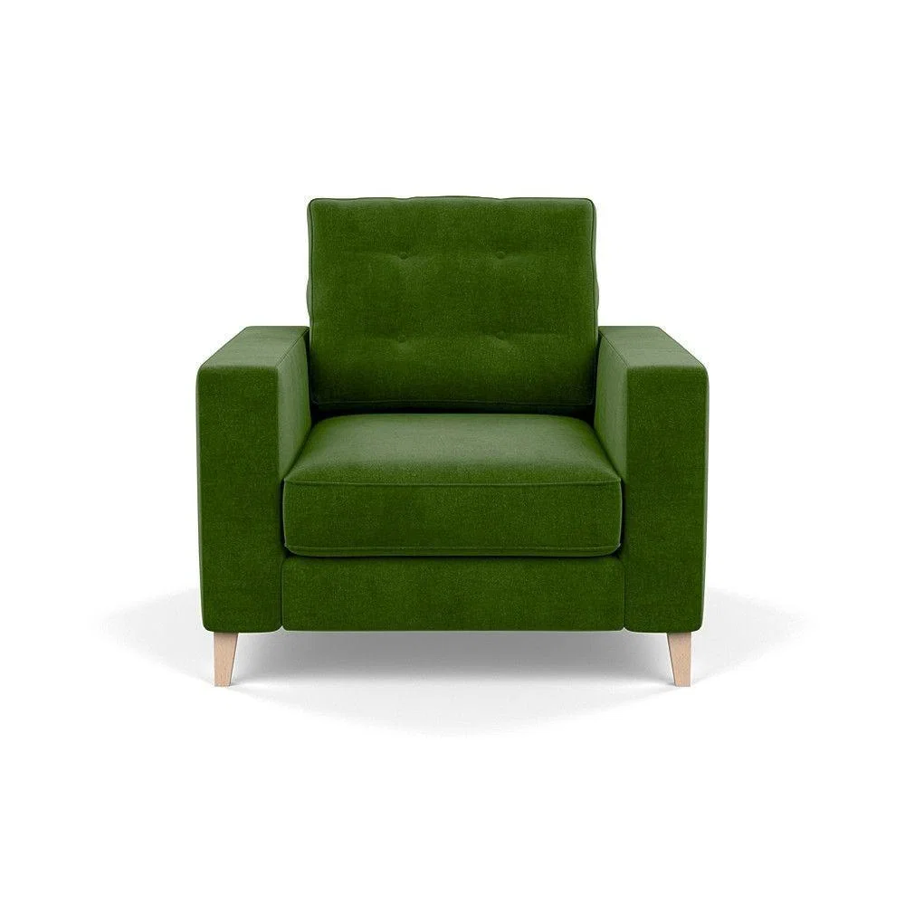 Heal's Richmond 4 Seater Sofa Melton Wool New Navy Black Feet - Heal's UK Furniture – image 144