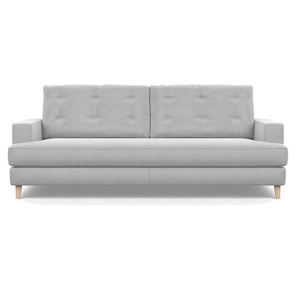 Heal's Richmond 4 Seater Sofa Melton Wool New Navy Black Feet - Heal's UK Furniture – image 5