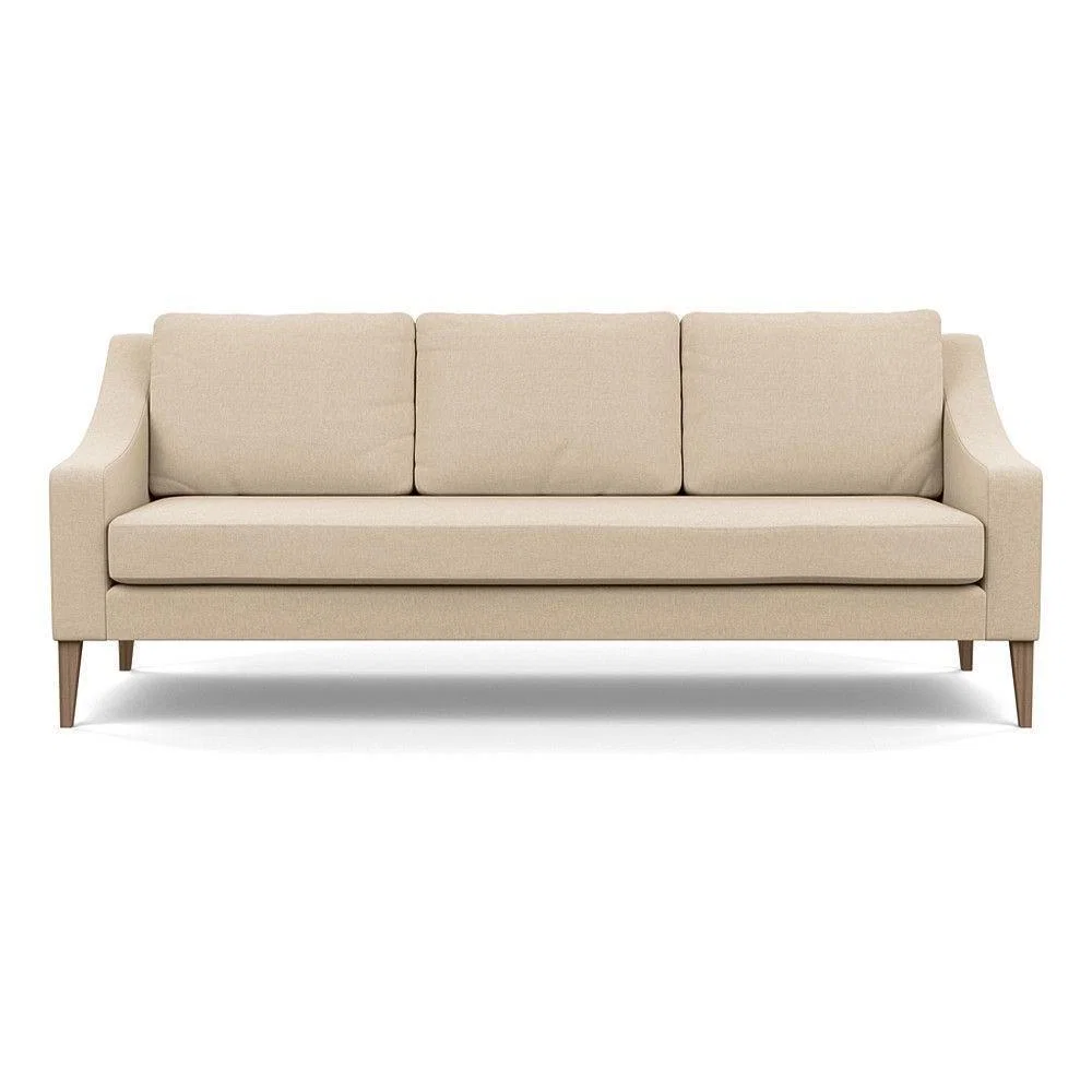 Heal's Richmond 4 Seater Sofa Melton Wool New Navy Black Feet - Heal's UK Furniture – image 52