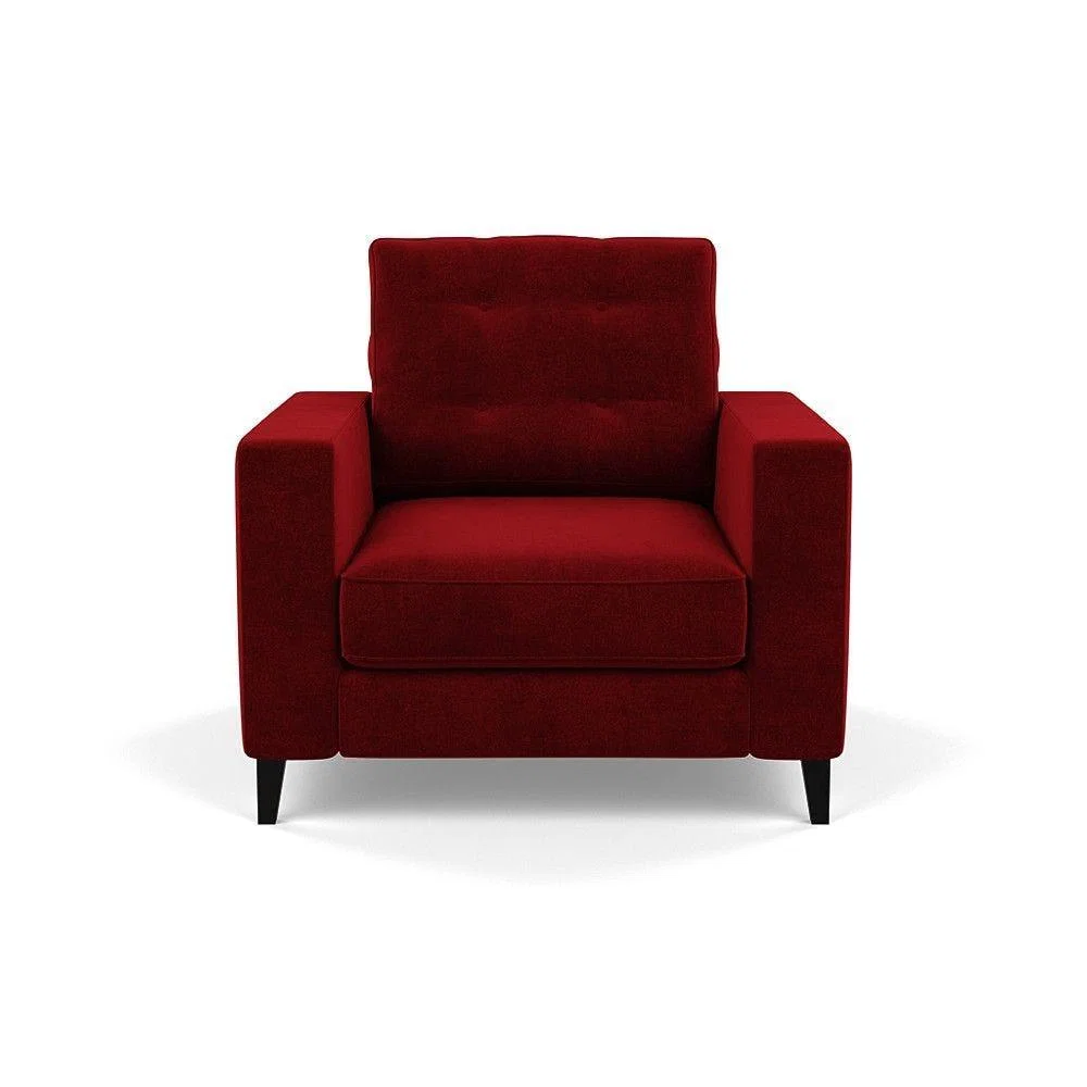 Heal's Richmond 4 Seater Sofa Melton Wool New Navy Black Feet - Heal's UK Furniture – image 59