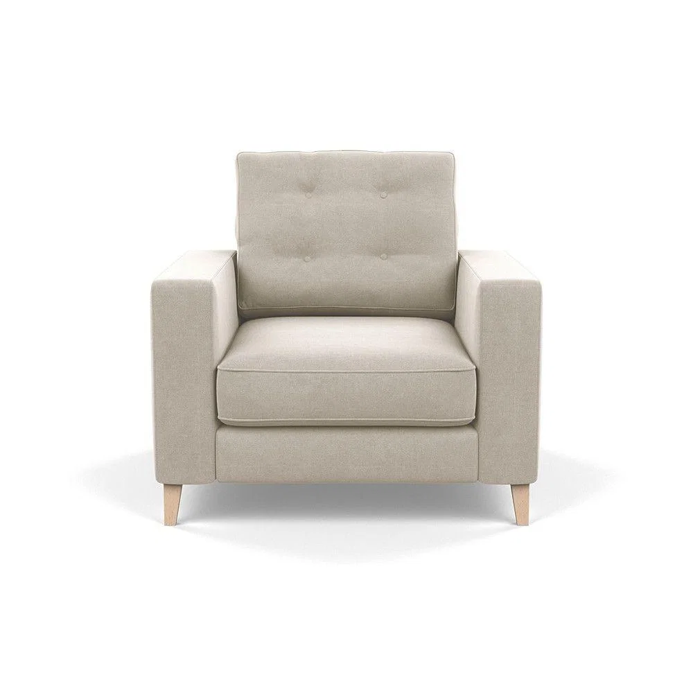 Heal's Richmond 4 Seater Sofa Melton Wool New Navy Black Feet - Heal's UK Furniture – image 65