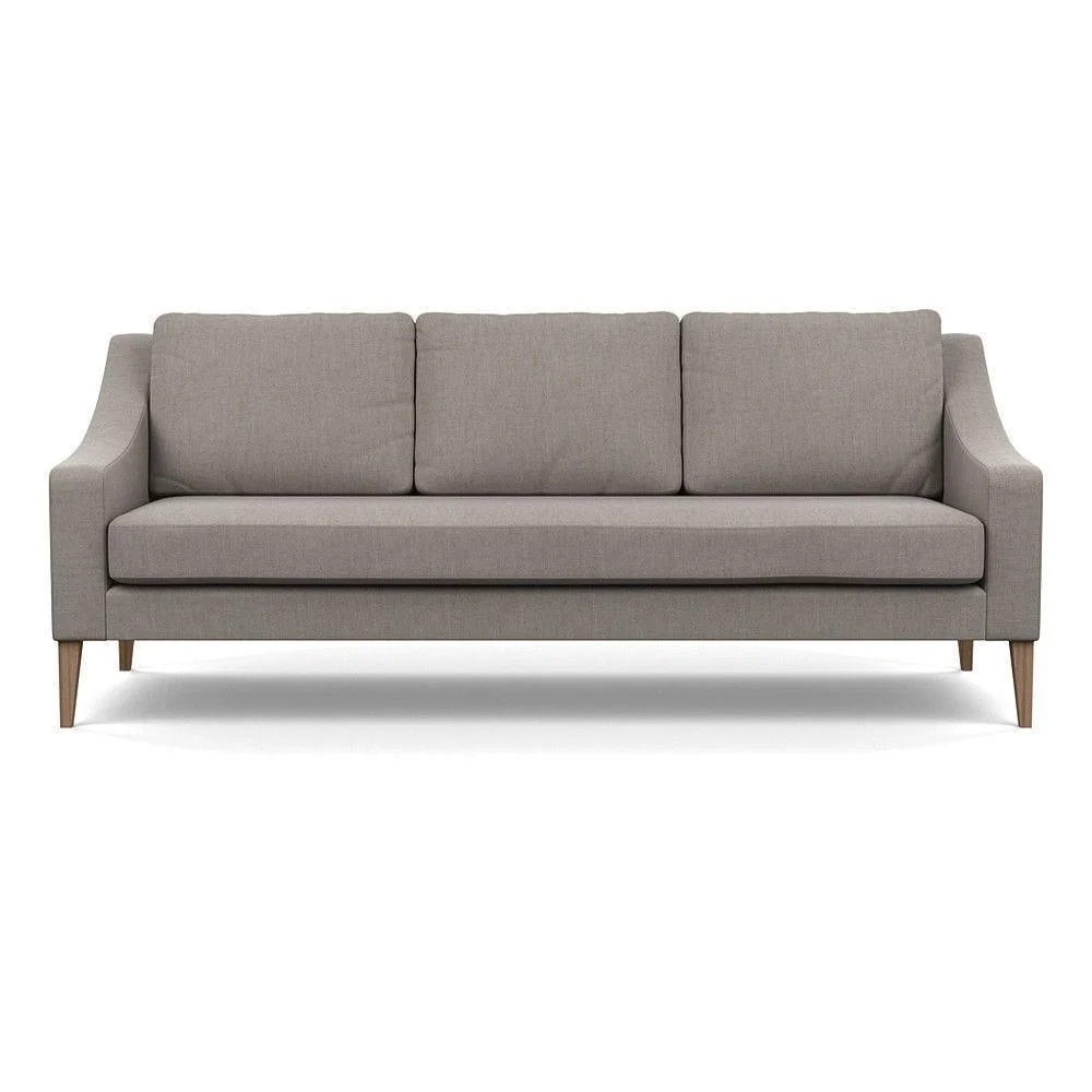 Heal's Richmond 4 Seater Sofa Melton Wool New Navy Black Feet - Heal's UK Furniture – image 76