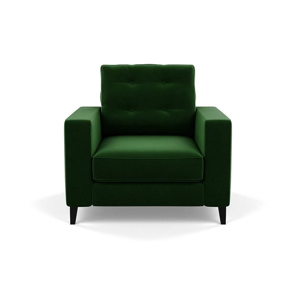 Heal's Richmond 4 Seater Sofa Melton Wool New Navy Black Feet - Heal's UK Furniture – image 88
