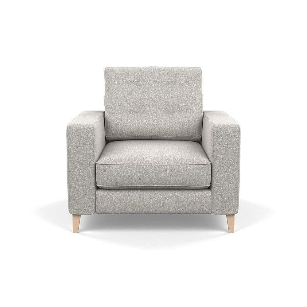 Heal's Richmond 4 Seater Sofa Melton Wool New Navy Black Feet - Heal's UK Furniture – image 95