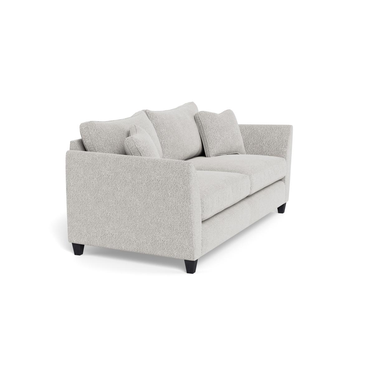 Heal's Torino 4 Seater Sofa Chunky Boucle Ecru Natural Feet – image 2