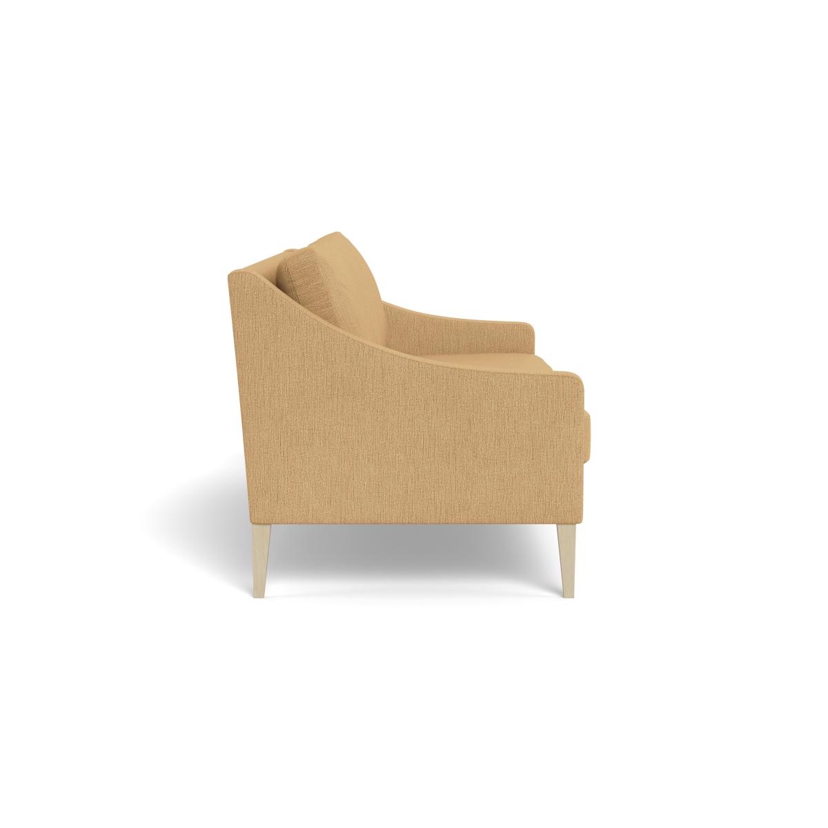 Heal's Richmond 4 Seater Sofa Smart Linen Mix Sand Natural Ash Feet – image 4