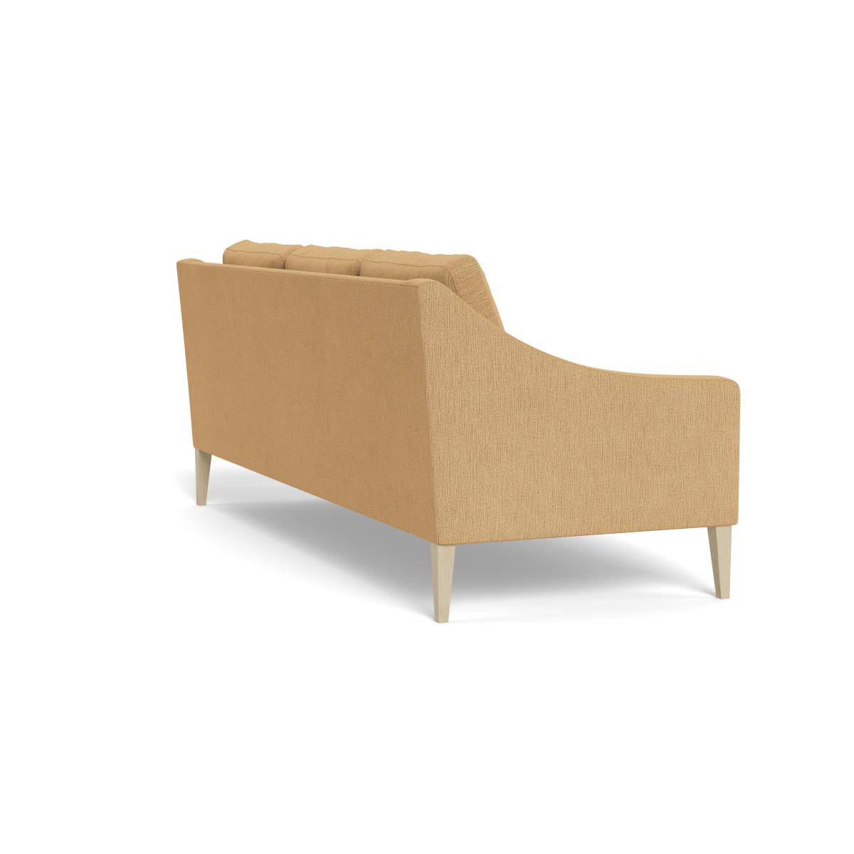 Heal's Richmond 4 Seater Sofa Smart Linen Mix Sand Natural Ash Feet – image 5