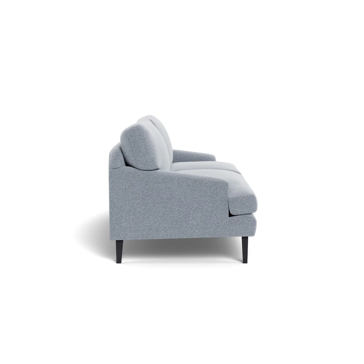 Heal's Stanton 4 Seater Sofa Boucle Steel Black Feet – image 4