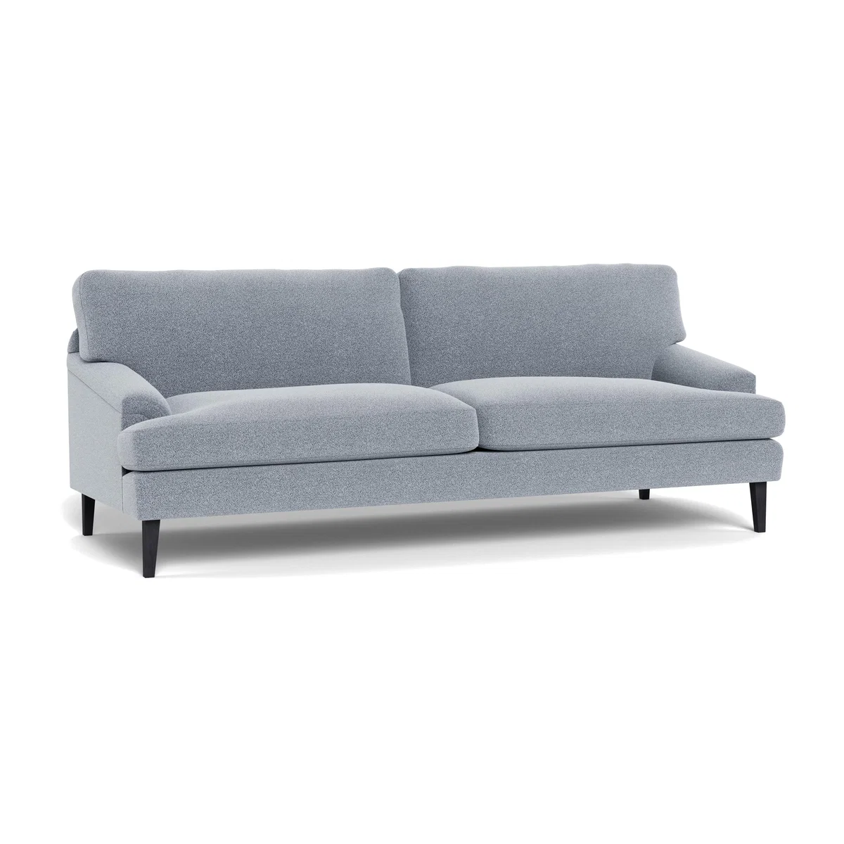 Heal's Stanton 4 Seater Sofa Boucle Steel Black Feet – image 1