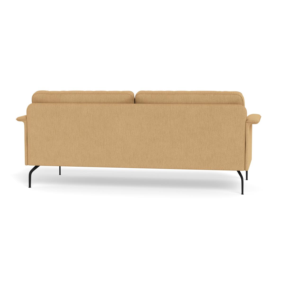 Heal's Iver 4 Seater Sofa Smart Linen Mix Sand Black Feet – image 6