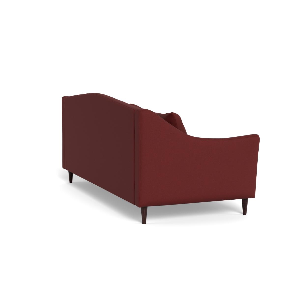 Heal's Somerset 4 Seater Sofa Capelo Linen-Cotton Etruscan Red Natural Feet – image 5