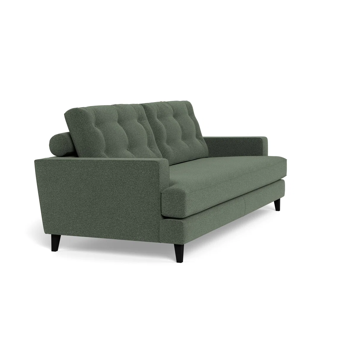 Heal's Mistral 4 Seater Sofa Capelo Linen Mineral Black Feet - Heal's UK Furniture – image 2