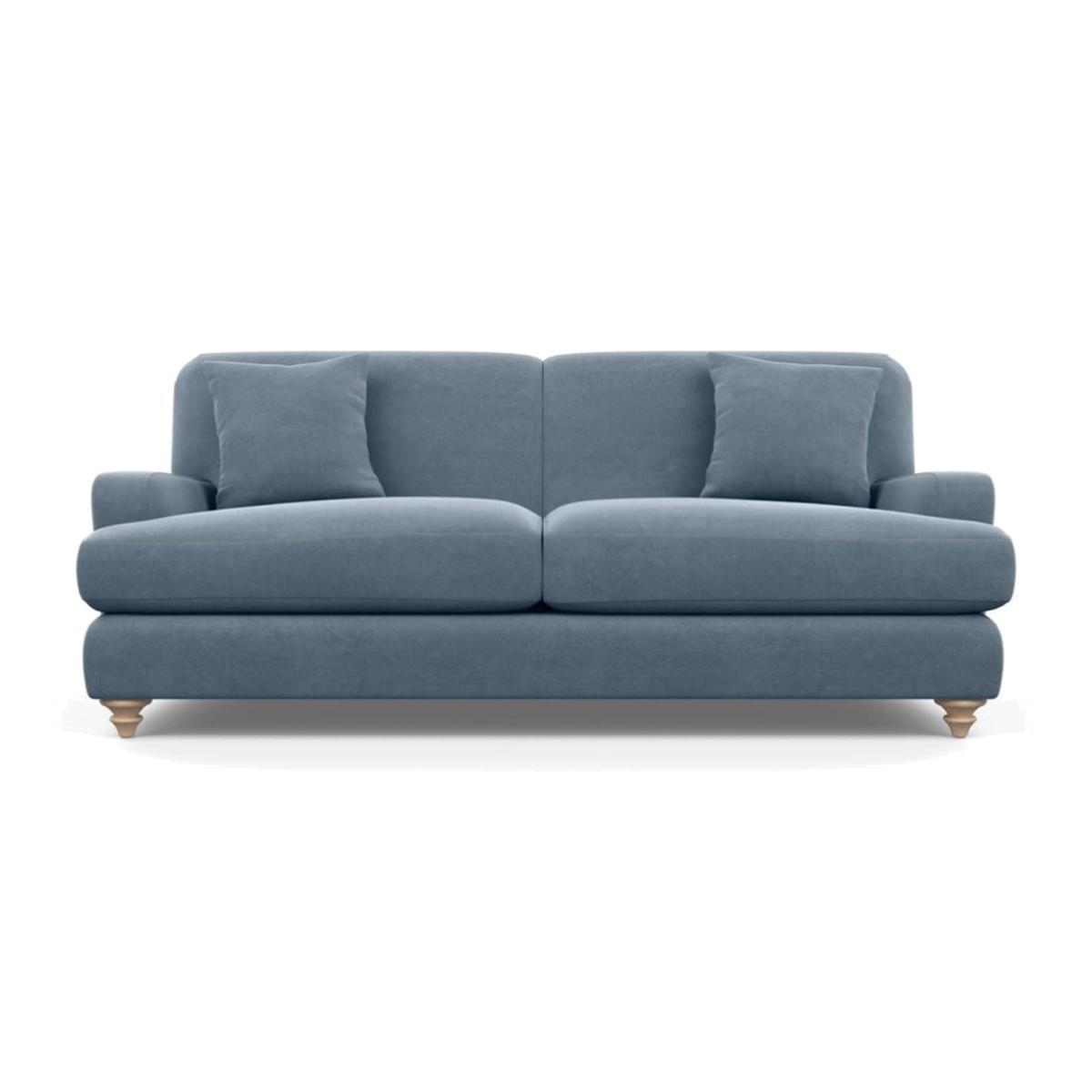 Heal's Hampstead 4 Seater Sofa Texture Soot Black Feet - Heal's UK Furniture