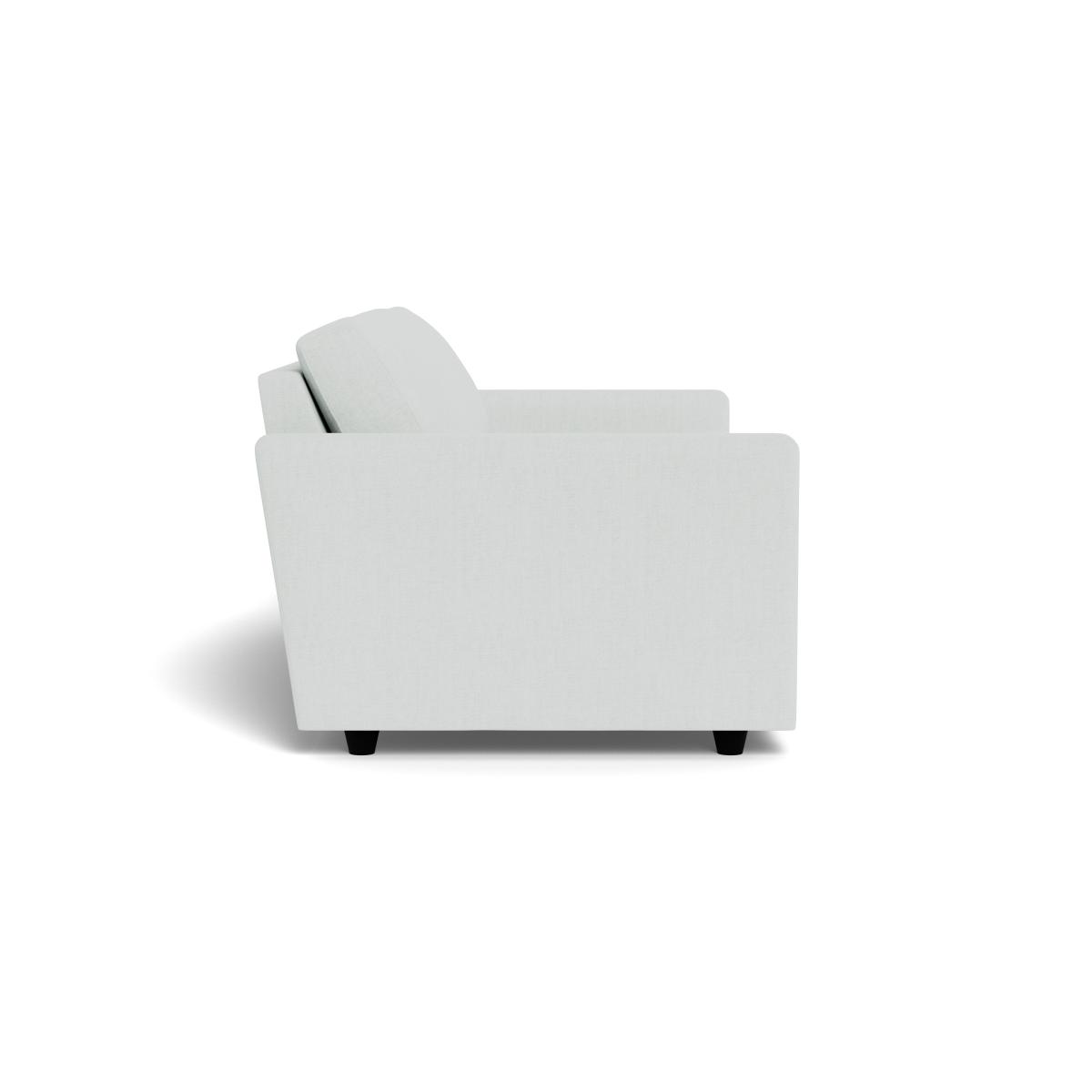 Heal's Nimbus 4 Seater Sofa Broad Weave Tin Black Feet – image 3