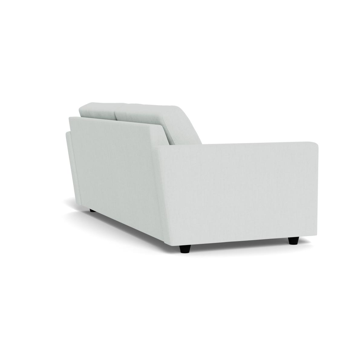 Heal's Nimbus 4 Seater Sofa Broad Weave Tin Black Feet – image 4