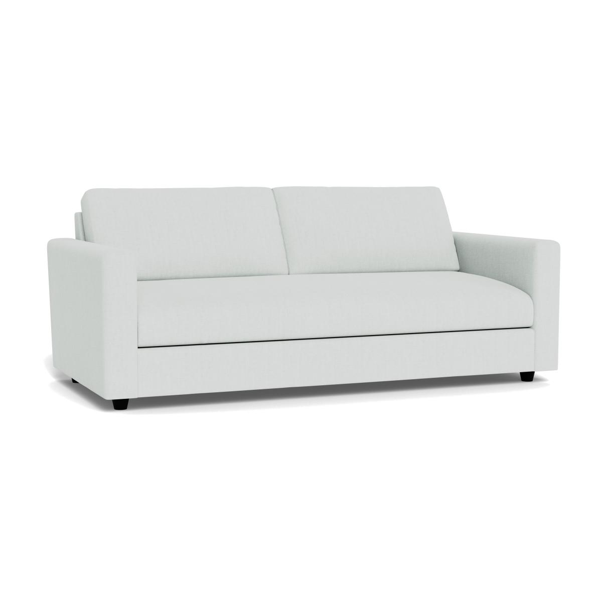 Heal's Nimbus 4 Seater Sofa Broad Weave Tin Black Feet – image 1