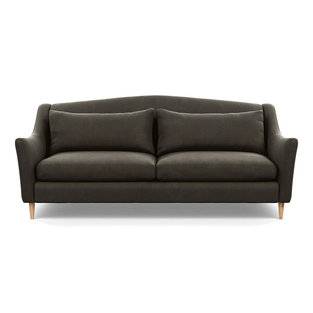Heal's Somerset 4 Seater Sofa Texture Soot Dark Stain - Heal's UK Furniture – image 28