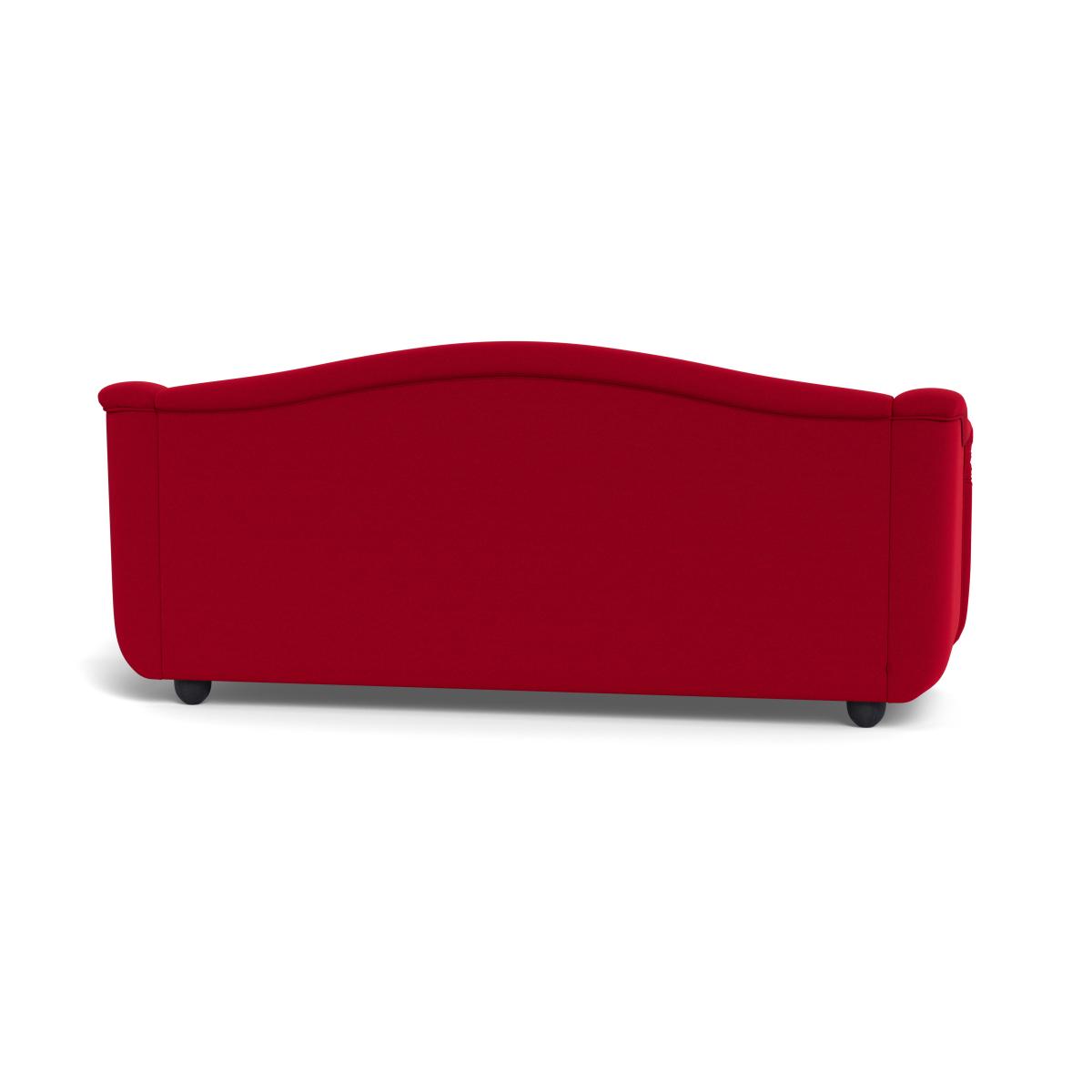 Heal's Tetbury 4 Seater Sofa Melton Wool Red Oxide Natural Beech Feet – image 6