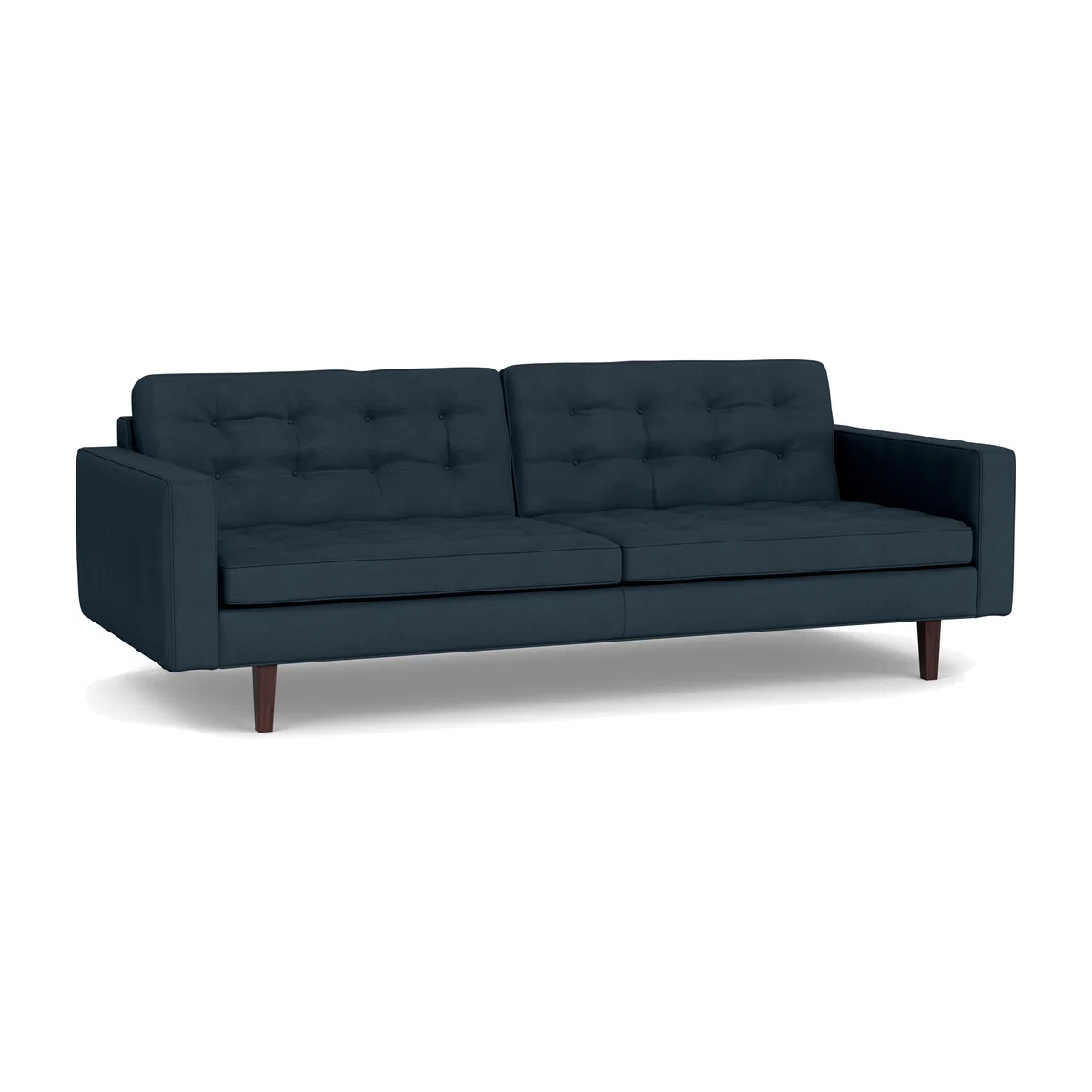 Heal's Hepburn 4 Seater Siena Cotton Deep Sea Natural - Heal's UK Furniture – image 1