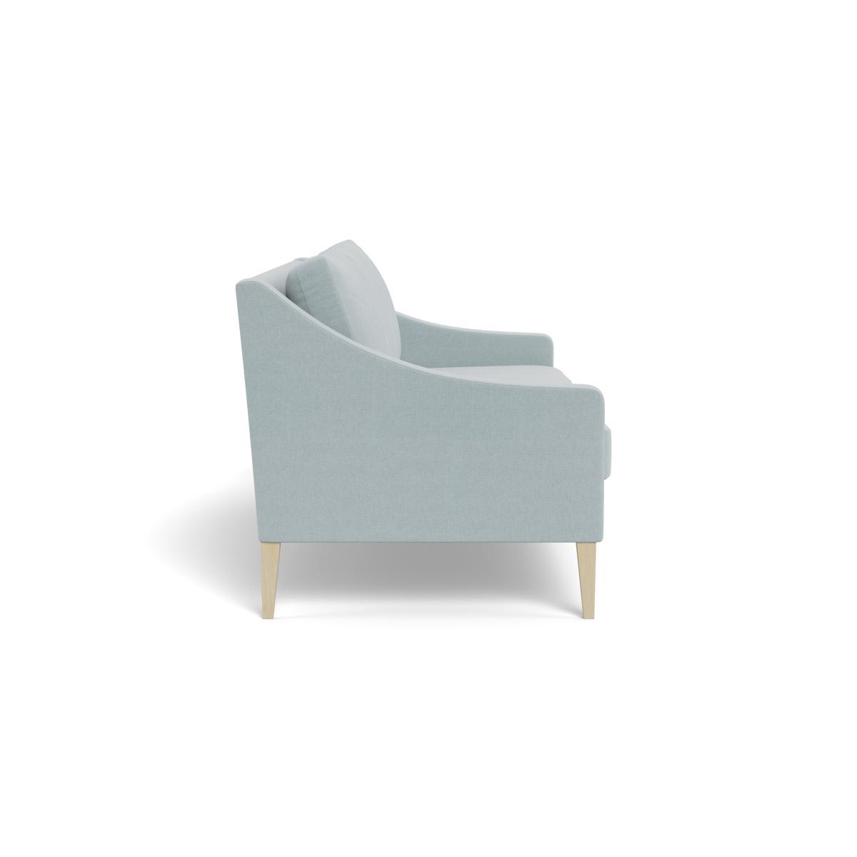 Heal's Richmond 4 Seater Sofa Brushed Cotton Mist Natural Feet - Heal's UK Furniture – image 3