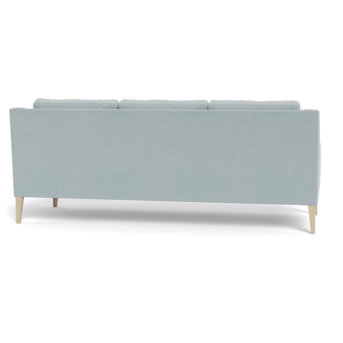 Heal's Richmond 4 Seater Sofa Brushed Cotton Mist Natural Feet - Heal's UK Furniture – image 5