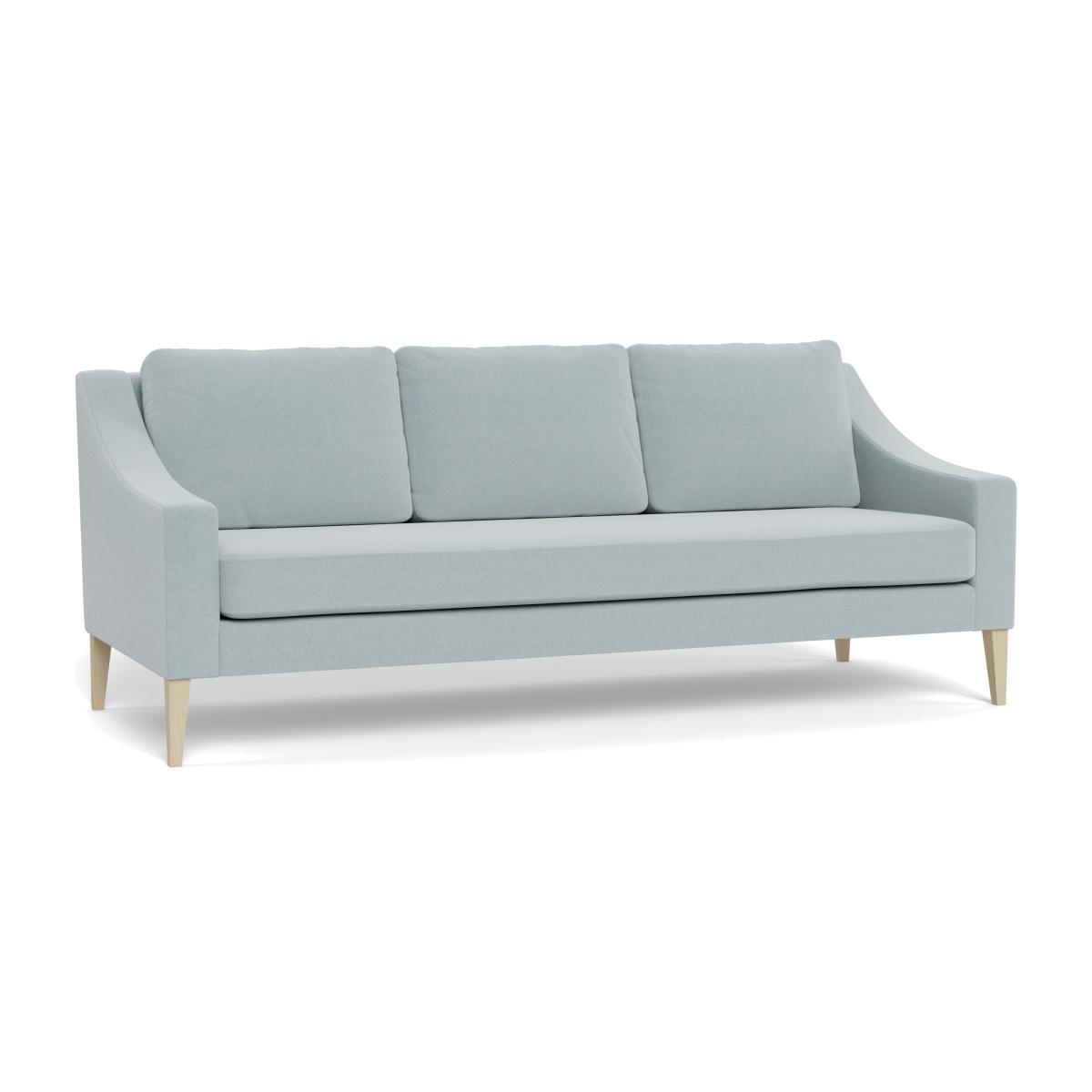 Heal's Richmond 4 Seater Sofa Brushed Cotton Mist Natural Feet - Heal's UK Furniture – image 1