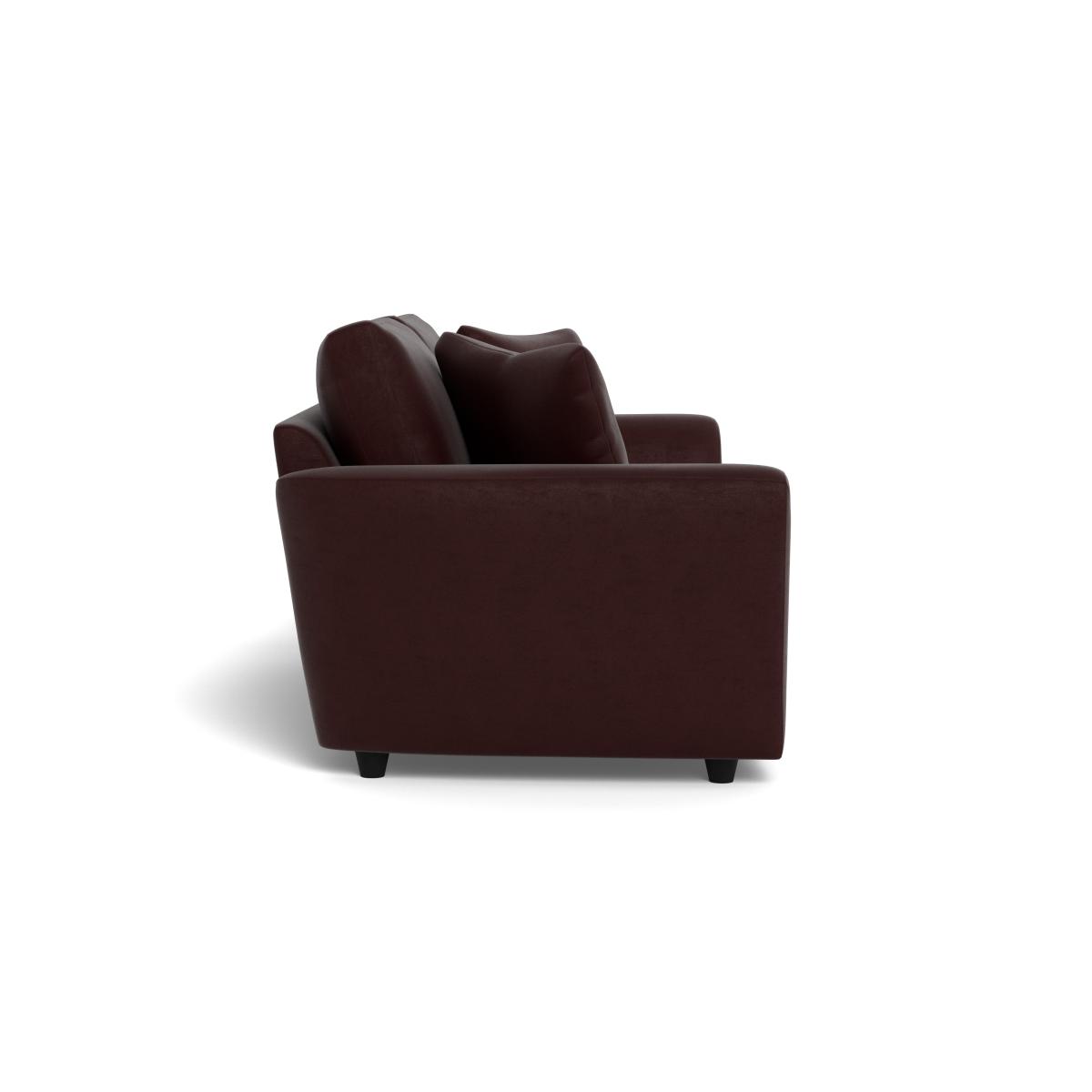 Heal's Snooze 4 Seater Sofa Smart Luxe Velvet Acorn Black Feet – image 4