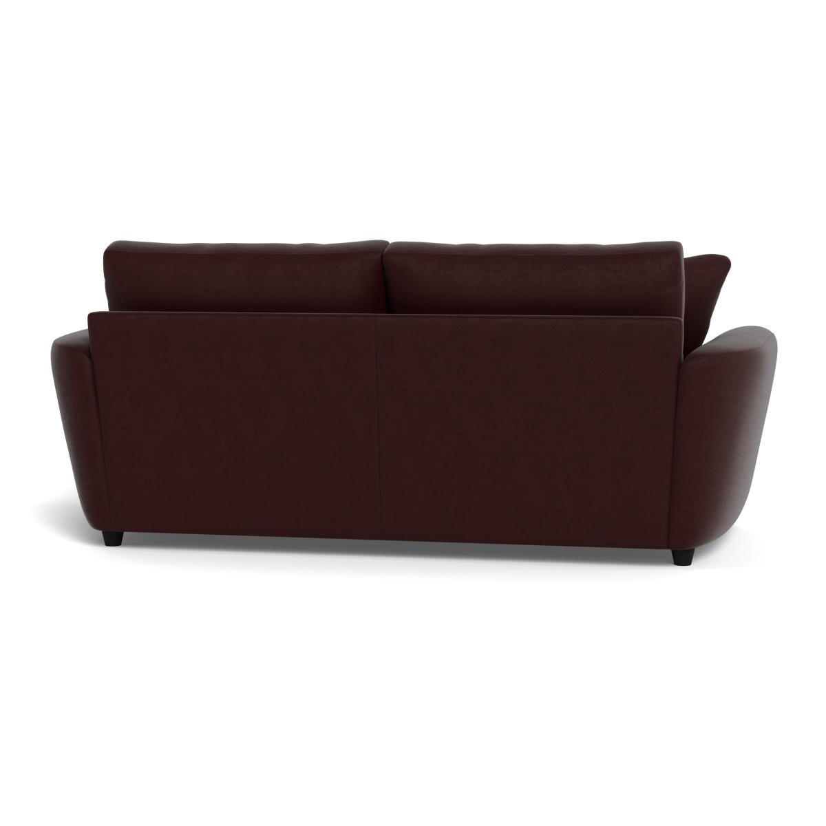 Heal's Snooze 4 Seater Sofa Smart Luxe Velvet Acorn Black Feet – image 6