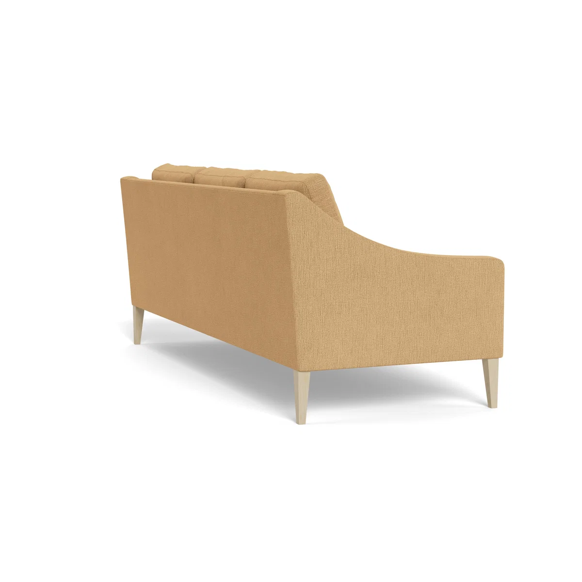 Heal's Richmond 4 Seater Sofa Smart Linen Mix Sand Natural Ash Feet - Heal's UK Furniture – image 4