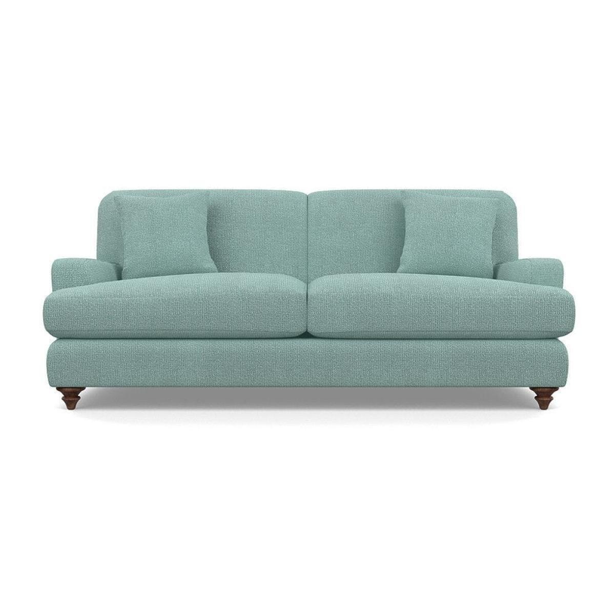 Heal's Hampstead 4 Seater Sofa Capelo LinenCotton Inkspot Chestnut Stain - Heal's UK Furniture – image 2