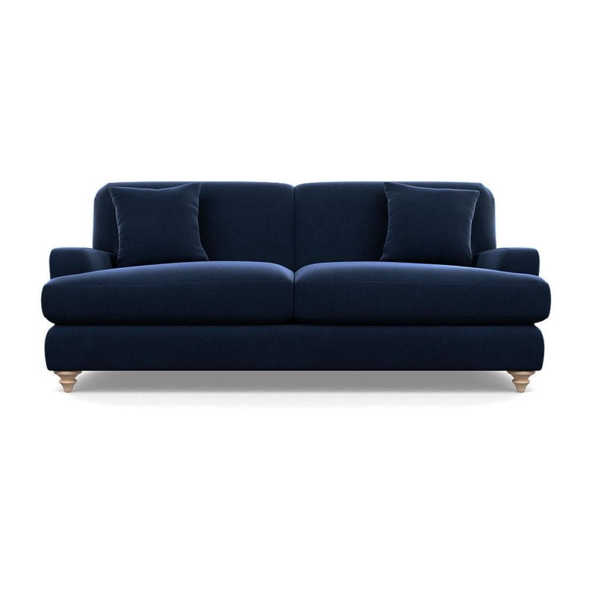 Heal's Hampstead 4 Seater Sofa Capelo LinenCotton Inkspot Chestnut Stain - Heal's UK Furniture – image 12