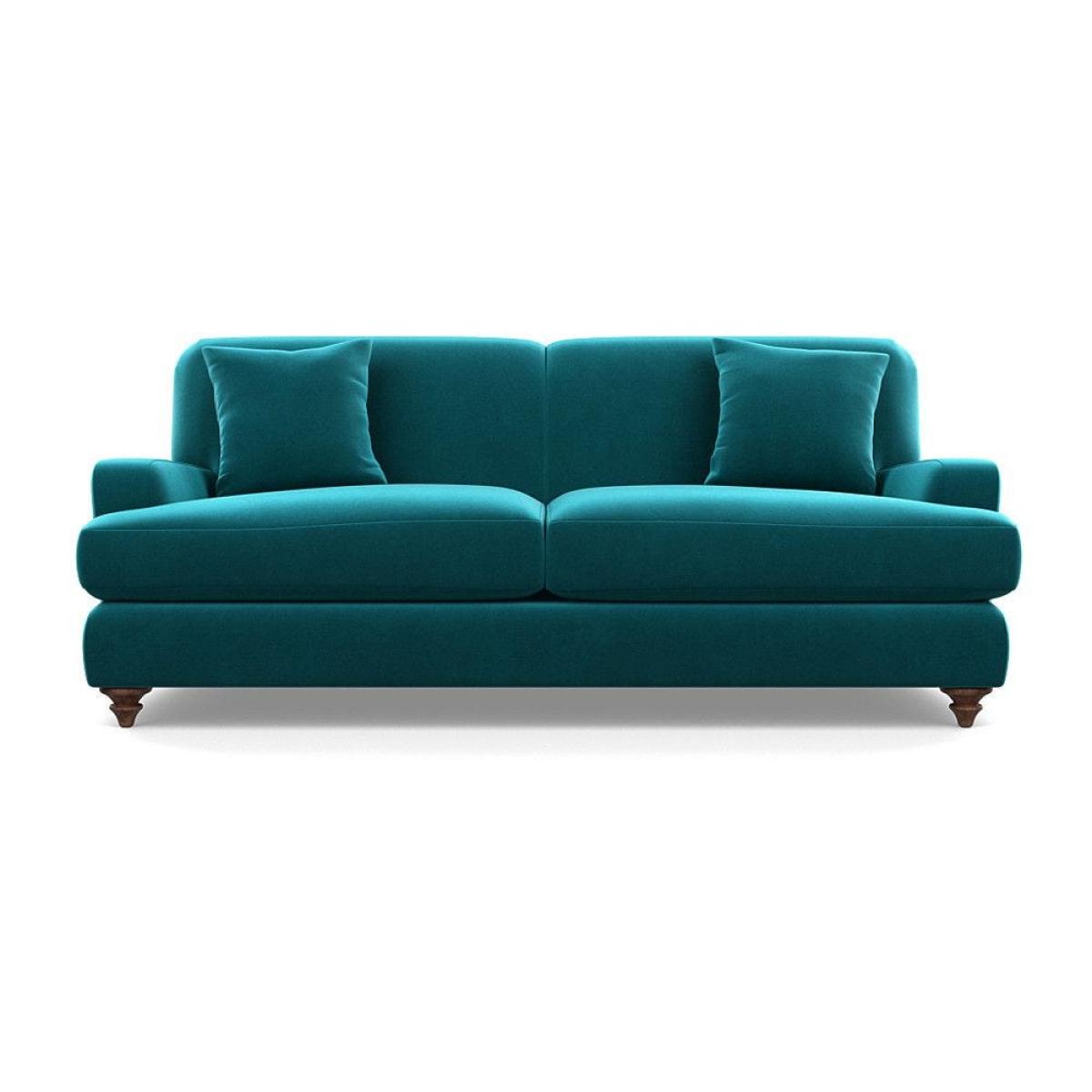 Heal's Hampstead 4 Seater Sofa Capelo LinenCotton Inkspot Chestnut Stain - Heal's UK Furniture – image 22